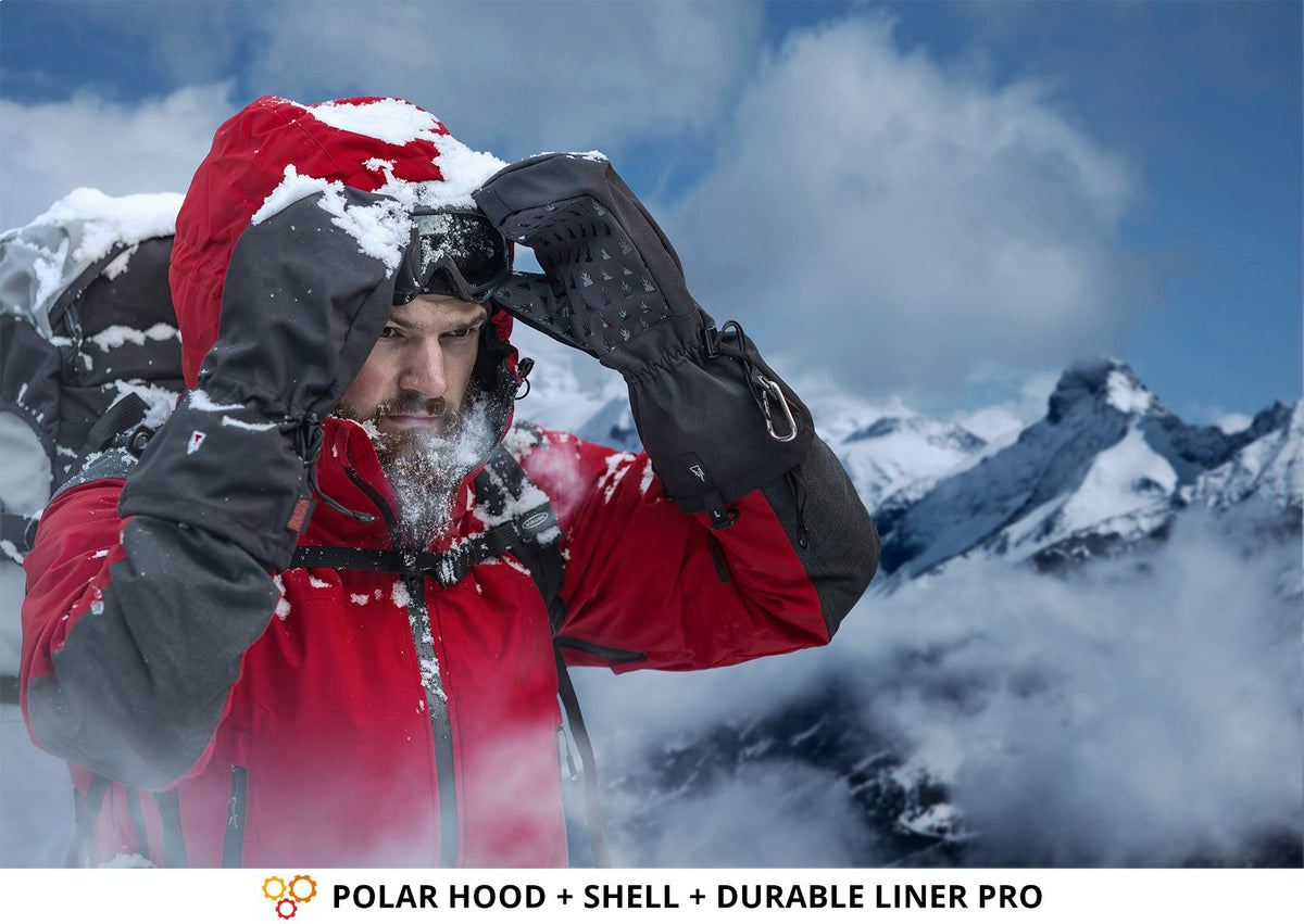 Tom Weber Polar Hood Photography Gloves