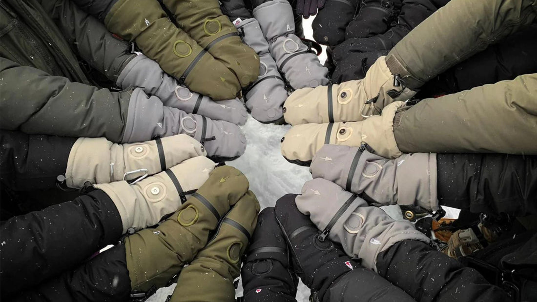 Multiple pairs of The Heat Company insulated gloves