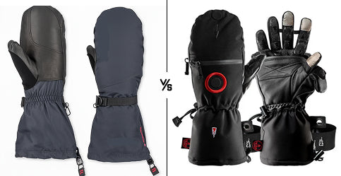 Outdoor winter gloves vs multi-layeredexpedition gloves