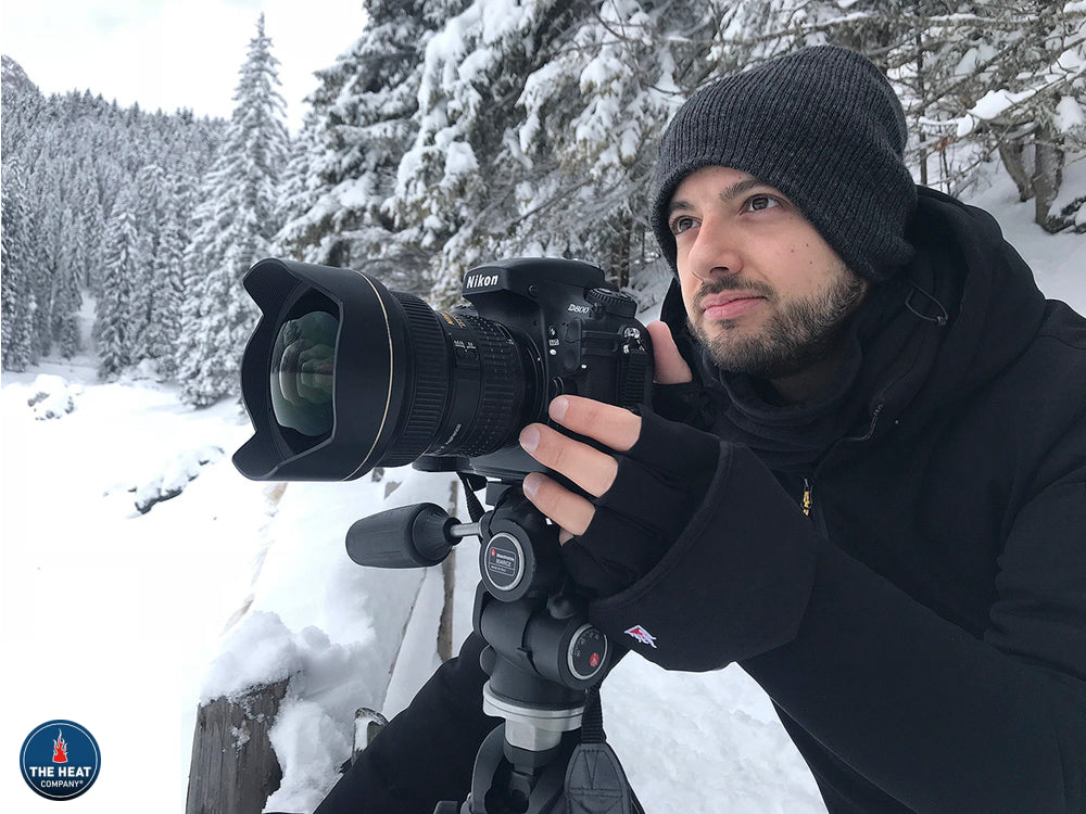 Photography gloves by The Heat Company