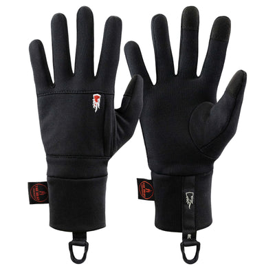 Polartec Liner by The Heat Company shown on two hands on a white background.
