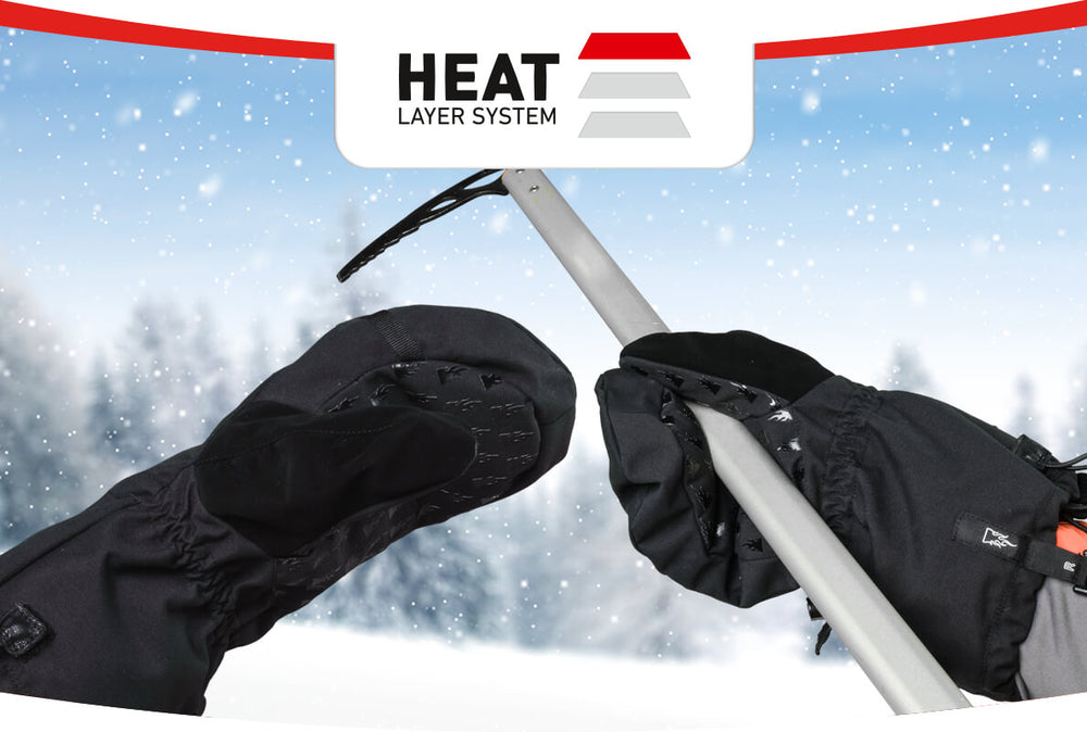 3rd Layer: Polar Hood Pullover Mittens