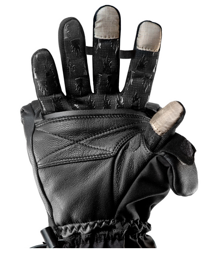 heat 3 smart handschuh The Heat Company Heat 3 Smart Pro Mittens/Gloves (Size 12, Black)