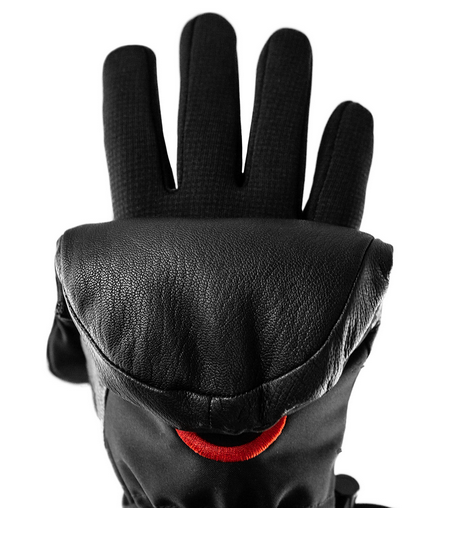 heat 3 smart handschuh The Heat Company Heat 3 Smart Pro Mittens/Gloves (Size 12, Black)