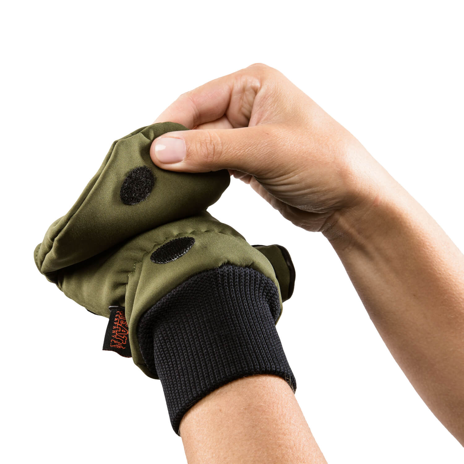 heat 2 handschuhe HEAT 2 Fleece | warm fingerless gloves | THE HEAT COMPANY | 1 pair of handwarmers included | Black | size: 10 | fleece/real leather