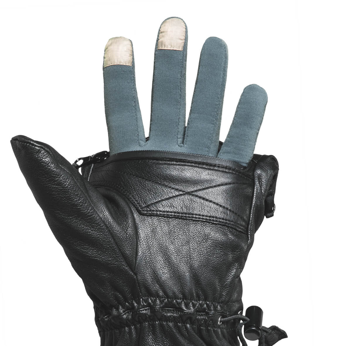 SHELL FULL LEATHER PRO Our Warmest Mitten The Heat Company SHELL FULL LEATHER PRO Our Warmest Mitten The Heat Company